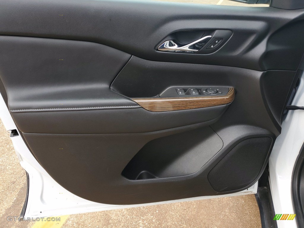 2018 GMC Acadia SLE Jet Black Door Panel Photo #141814402