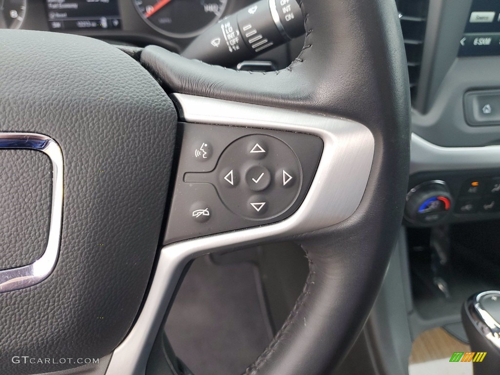 2018 GMC Acadia SLE Jet Black Steering Wheel Photo #141814498