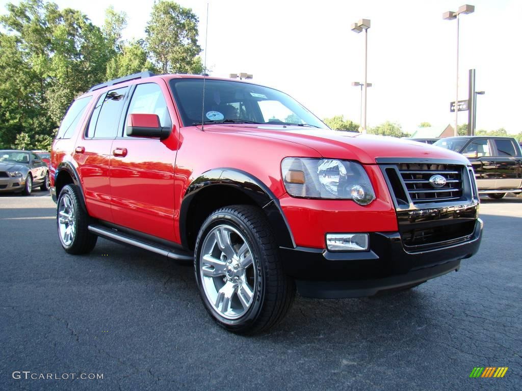 Torch Red Ford Explorer