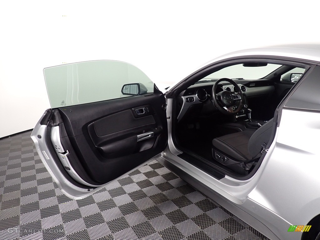 2015 Mustang V6 Coupe - Ingot Silver Metallic / Ebony photo #29