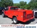 2009 Red Ford F450 Super Duty XL Regular Cab 4x4 Chassis Commercial  photo #4
