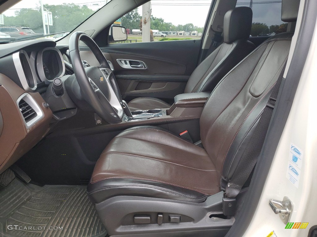 Brownstone/Jet Black Interior 2014 Chevrolet Equinox LT Photo #141817918