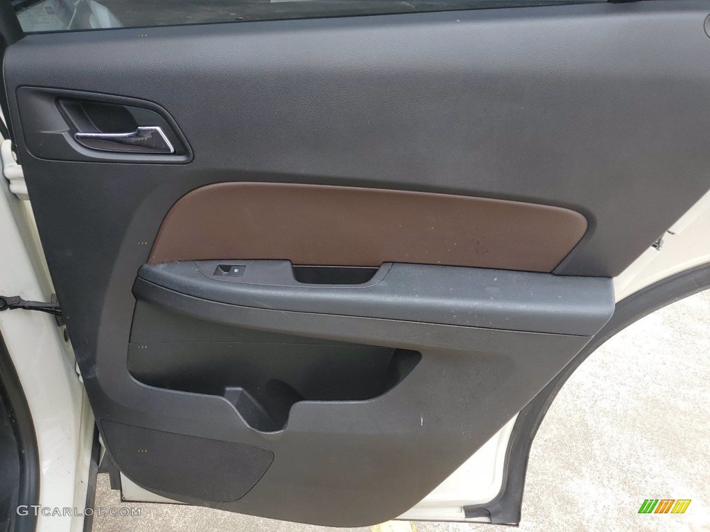 2014 Chevrolet Equinox LT Brownstone/Jet Black Door Panel Photo #141818086