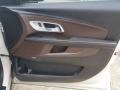 Brownstone/Jet Black 2014 Chevrolet Equinox LT Door Panel