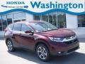 2018 Basque Red Pearl II Honda CR-V EX-L AWD  photo #1