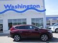 2018 Basque Red Pearl II Honda CR-V EX-L AWD  photo #2