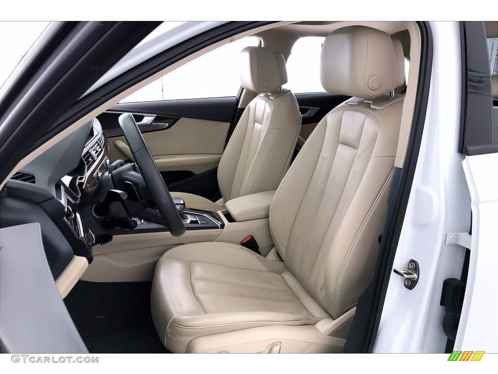 Atlas Beige Interior 2017 Audi A4 2.0T Premium Photo #141818446