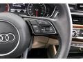 Atlas Beige 2017 Audi A4 2.0T Premium Steering Wheel