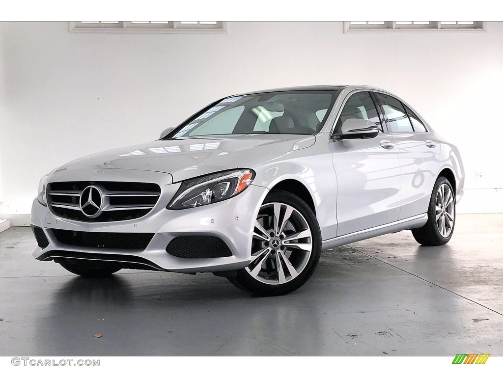 Iridium Silver Metallic 2018 Mercedes-Benz C 300 4Matic Sedan Exterior Photo #141819415