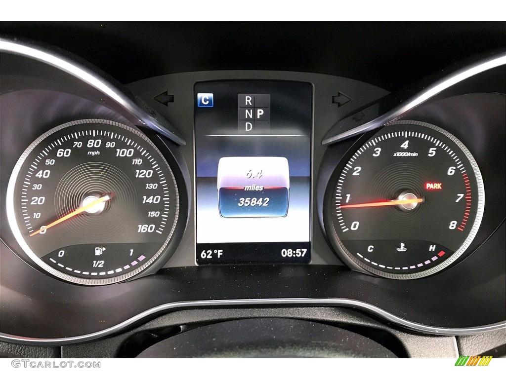 2018 Mercedes-Benz C 300 4Matic Sedan Gauges Photo #141819448