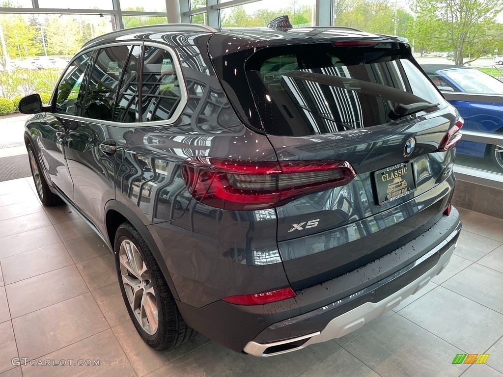 2021 X5 xDrive40i - Arctic Gray Metallic / Black photo #2