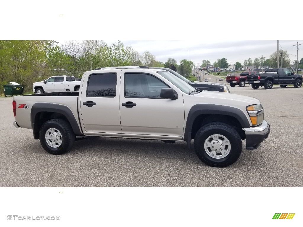 2006 Colorado LT Crew Cab 4x4 - Silver Birch Metallic / Very Dark Pewter photo #2