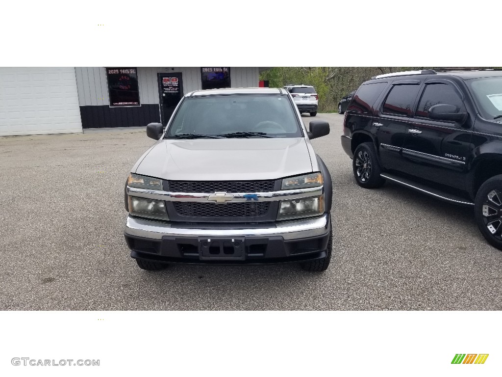 2006 Colorado LT Crew Cab 4x4 - Silver Birch Metallic / Very Dark Pewter photo #3