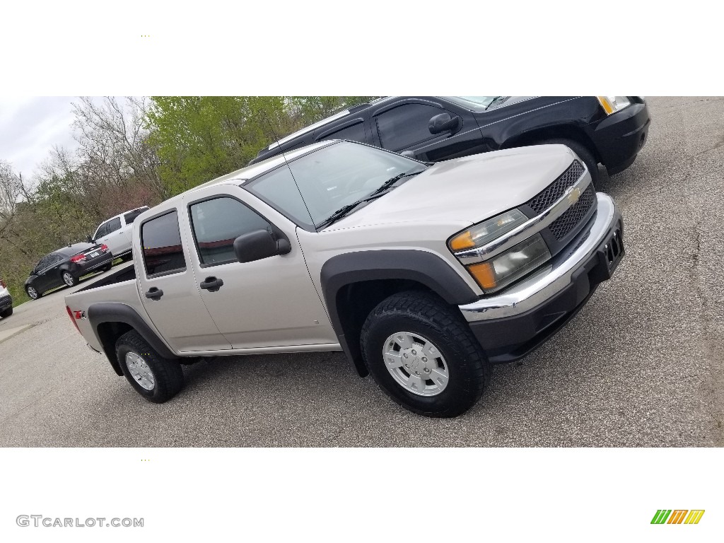 2006 Colorado LT Crew Cab 4x4 - Silver Birch Metallic / Very Dark Pewter photo #22