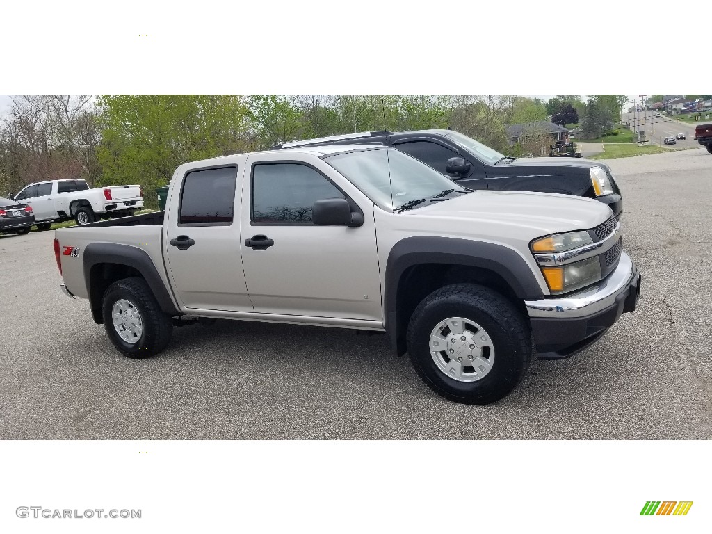 2006 Colorado LT Crew Cab 4x4 - Silver Birch Metallic / Very Dark Pewter photo #24