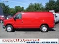 2009 Red Ford E Series Van E150 Cargo  photo #5