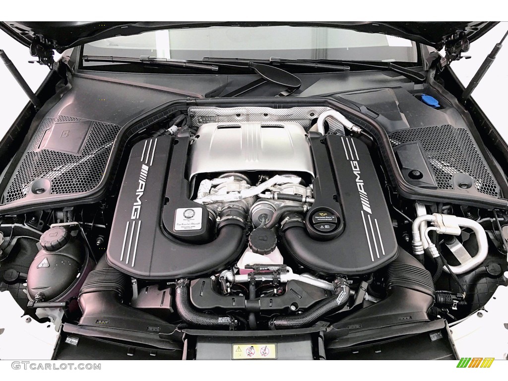 2021 Mercedes-Benz C AMG 63 S Coupe 4.0 Liter AMG biturbo DOHC 32-Valve VVT V8 Engine Photo #141821999