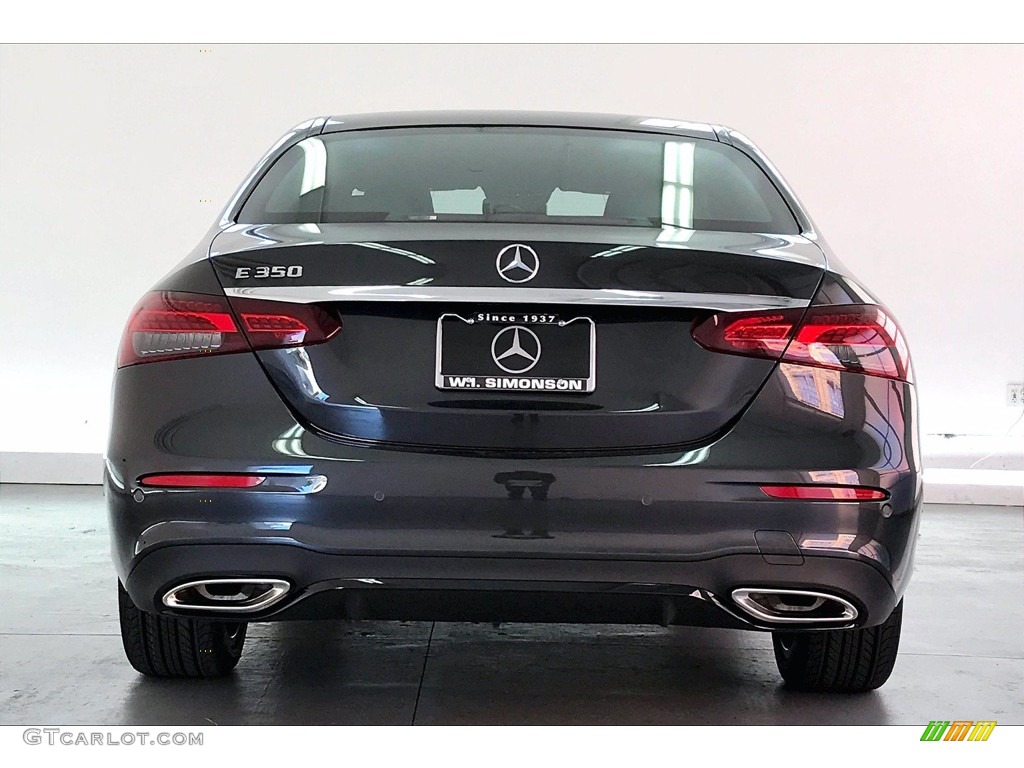 2021 E 350 Sedan - Graphite Gray Metallic / Black photo #3