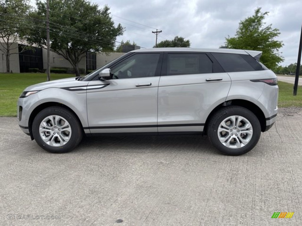 Seoul Pearl Silver Metallic 2021 Land Rover Range Rover Evoque S Exterior Photo #141822913