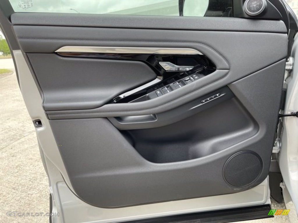 2021 Land Rover Range Rover Evoque S Ebony Door Panel Photo #141823052