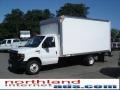 Oxford White - E Series Cutaway E350 Commercial Moving Truck Photo No. 4