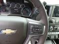 Gideon/Very Dark Atmosphere 2021 Chevrolet Silverado 1500 LTZ Crew Cab 4x4 Steering Wheel