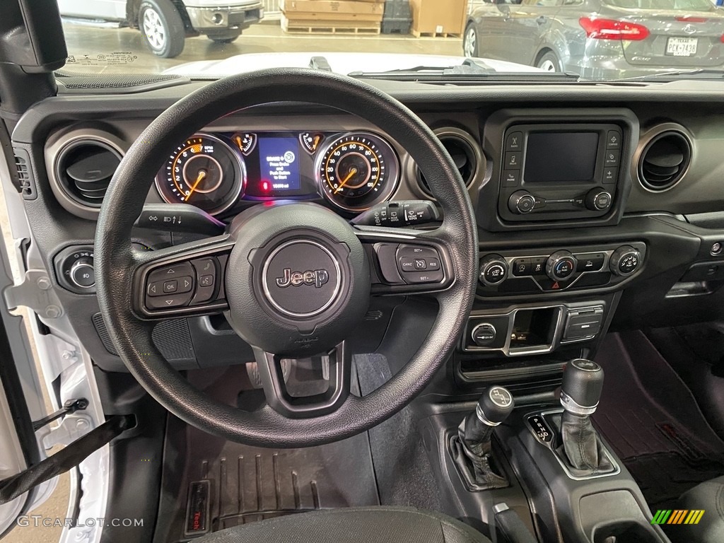 2021 Jeep Wrangler Sport 4x4 Black Dashboard Photo #141823940