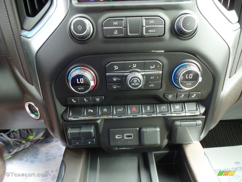 2021 Chevrolet Silverado 1500 LTZ Crew Cab 4x4 Controls Photo #141823988