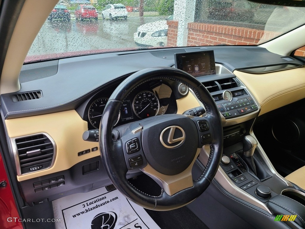 2016 Lexus NX 200t AWD Creme Dashboard Photo #141824023