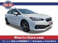 Crystal White Pearl 2021 Subaru Impreza Premium Sedan