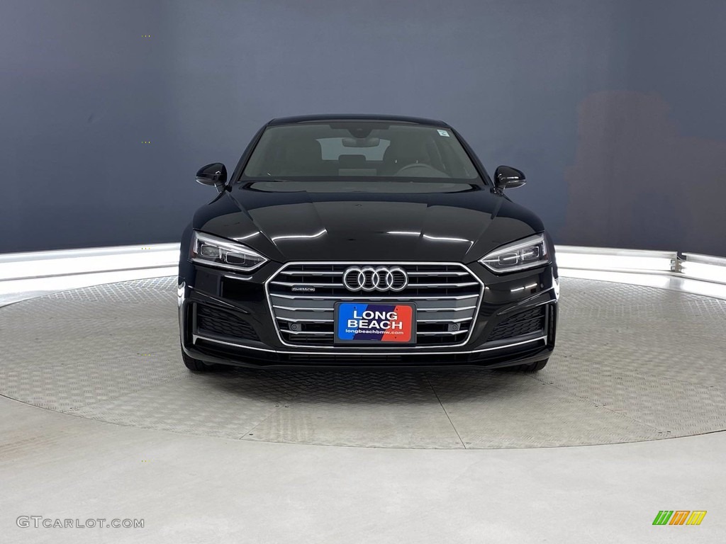 2018 A5 Sportback Premium Plus quattro - Brilliant Black / Black photo #2