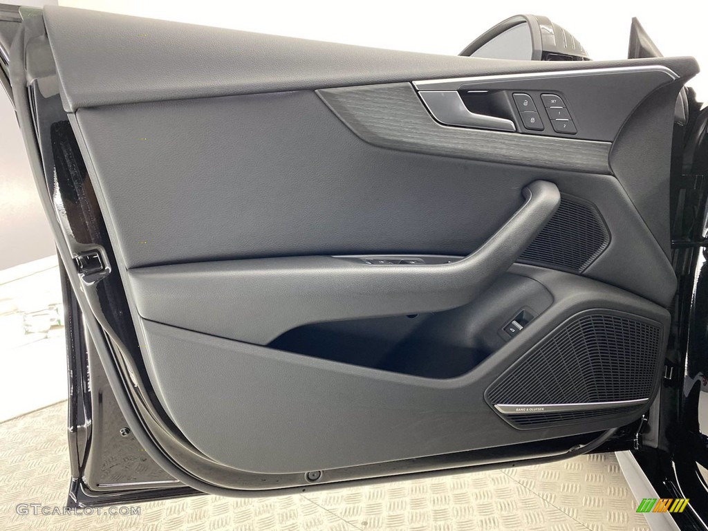 2018 Audi A5 Sportback Premium Plus quattro Black Door Panel Photo #141824606