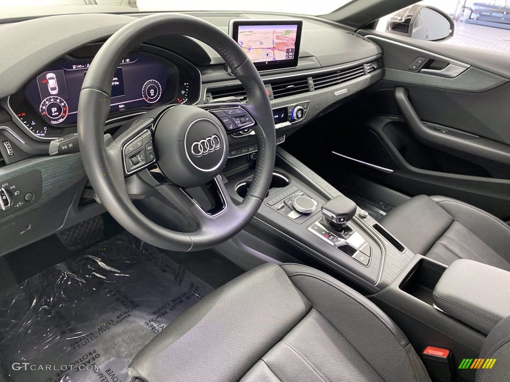 Black Interior 2018 Audi A5 Sportback Premium Plus quattro Photo #141824654