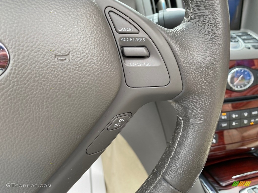 2015 Infiniti Q60 Convertible Wheat Steering Wheel Photo #141824786