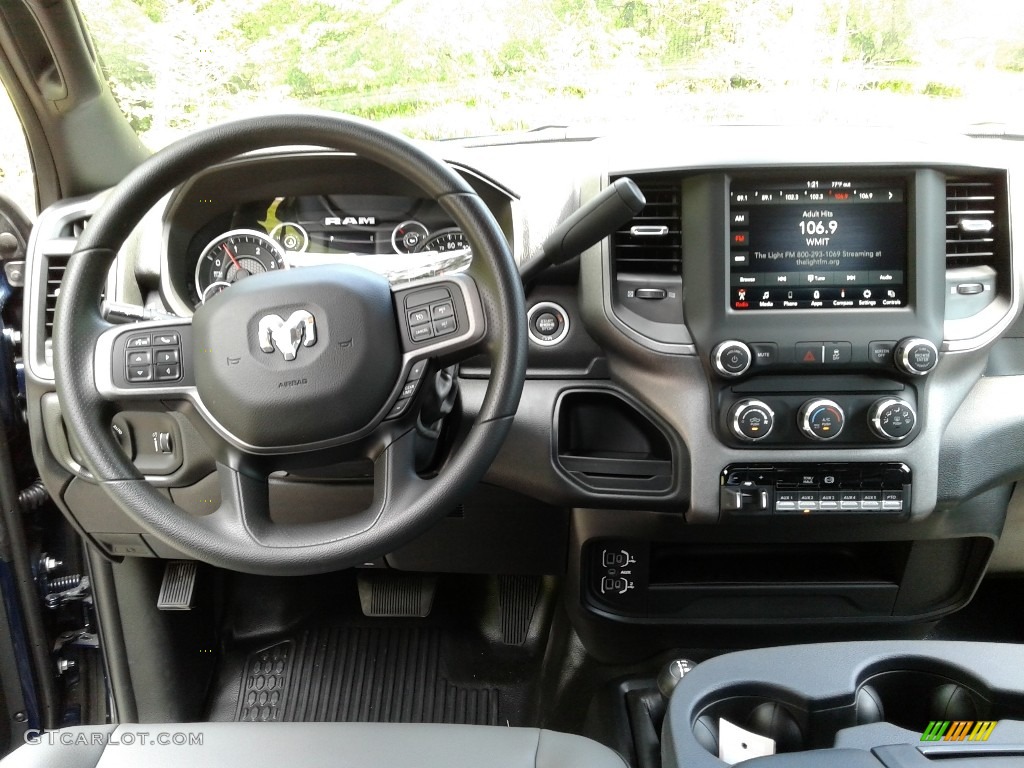 2021 Ram 5500 Tradesman Crew Cab 4x4 Chassis Diesel Gray/Black Dashboard Photo #141825017