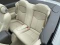 2015 Infiniti Q60 Wheat Interior Rear Seat Photo
