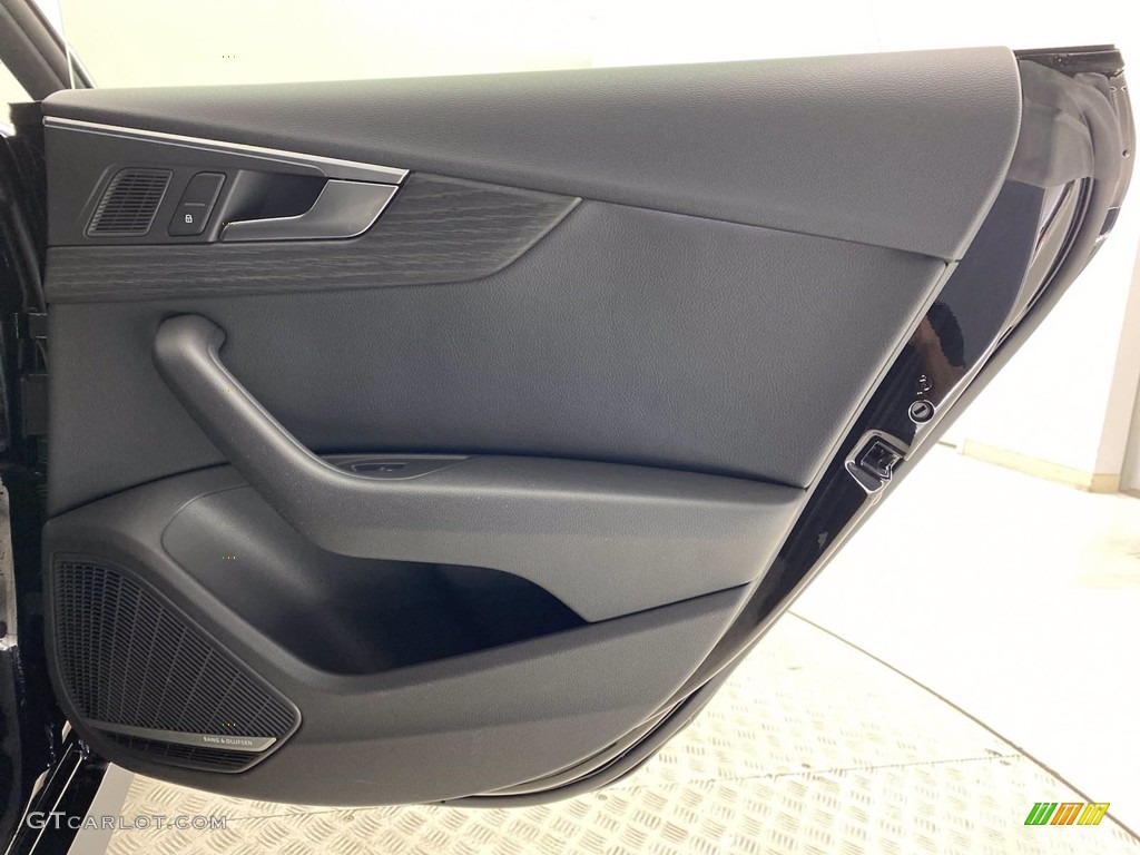 2018 Audi A5 Sportback Premium Plus quattro Black Door Panel Photo #141825131