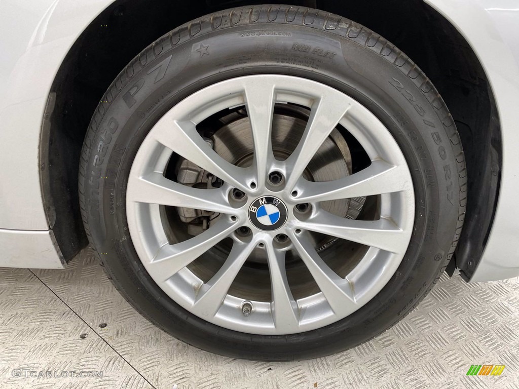 2018 3 Series 320i Sedan - Glacier Silver Metallic / Black photo #6