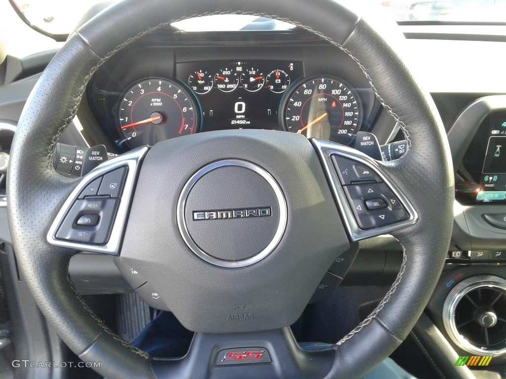 2018 Camaro SS Coupe - Nightfall Gray Metallic / Jet Black photo #6