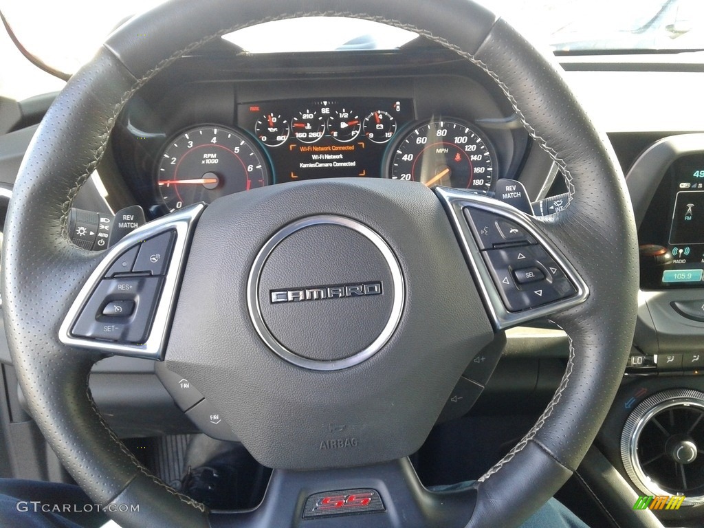 2018 Camaro SS Coupe - Nightfall Gray Metallic / Jet Black photo #13