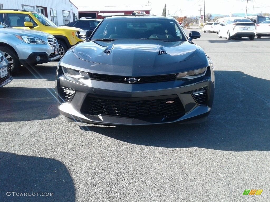 2018 Camaro SS Coupe - Nightfall Gray Metallic / Jet Black photo #16