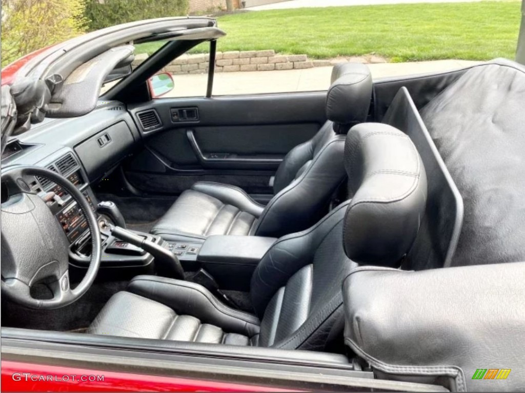 1991 RX-7 Convertible - Blaze Red / Black photo #3