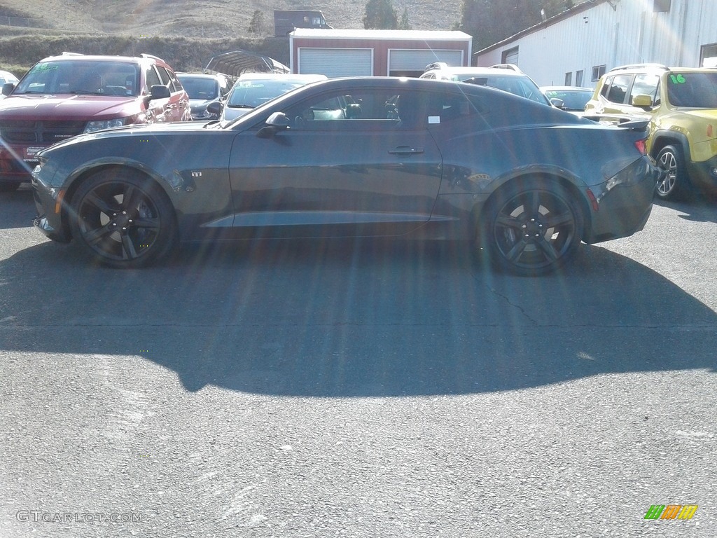2018 Camaro SS Coupe - Nightfall Gray Metallic / Jet Black photo #17