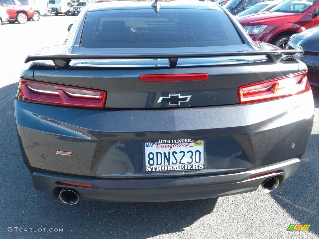 2018 Camaro SS Coupe - Nightfall Gray Metallic / Jet Black photo #20