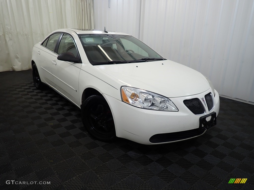 2008 G6 Sedan - Ivory White / Ebony Black photo #3