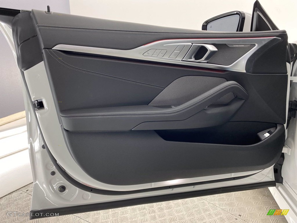 2022 BMW 8 Series 840i Gran Coupe Black Door Panel Photo #141827315