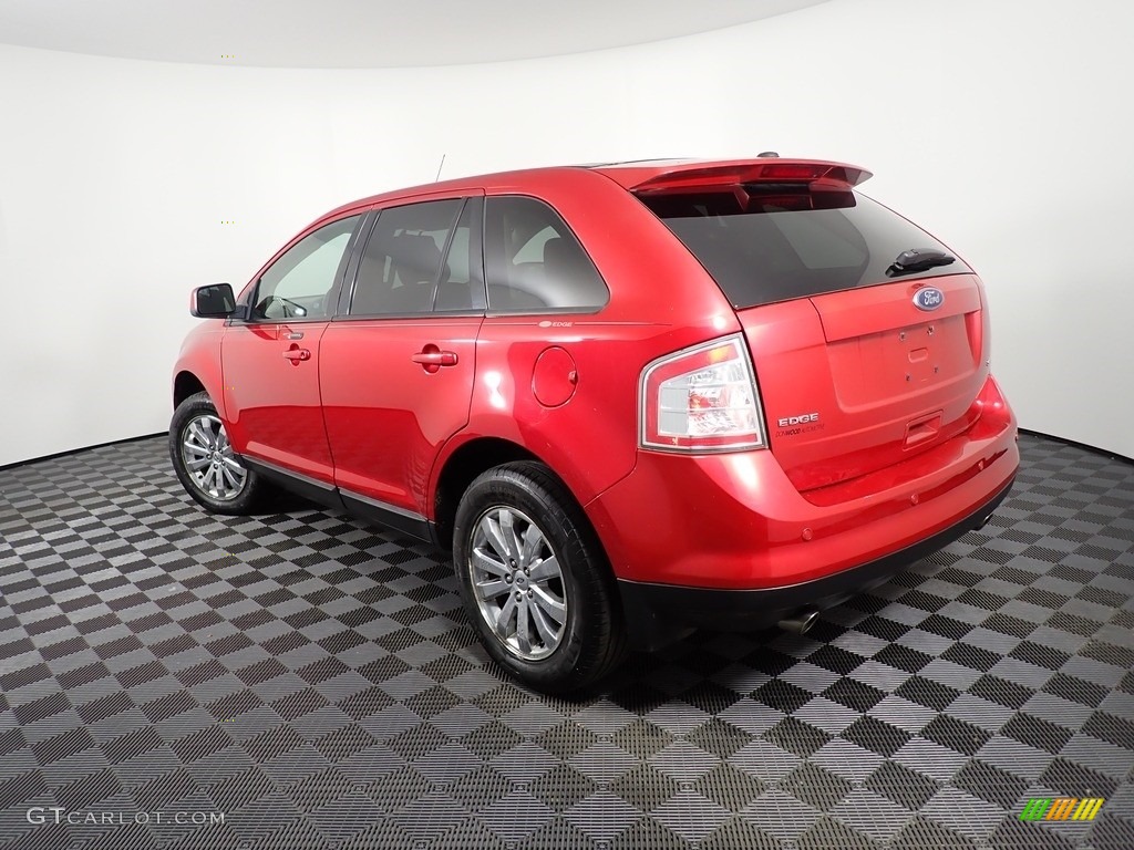 2010 Edge SEL - Red Candy Metallic / Charcoal Black photo #11