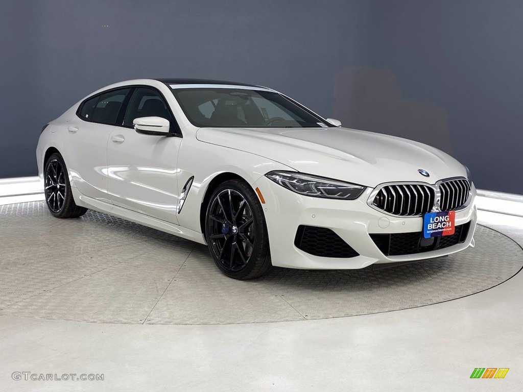 Alpine White 2022 BMW 8 Series 840i Gran Coupe Exterior Photo #141827546