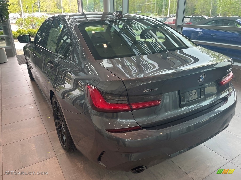 2021 3 Series 330i xDrive Sedan - Mineral Gray Metallic / Black photo #2