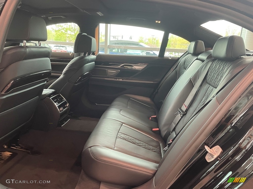 Black Interior 2022 BMW 7 Series 740i xDrive Sedan Photo #141828170